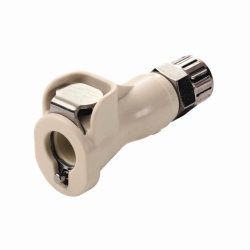 Quick-lock couplings with valve, PMC12 Series, PP