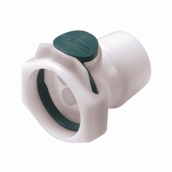 Quick-lock couplings with valve, Sixtube™-Series, Acetal