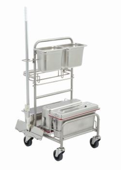 Cleaning trolleys Clino<sup>®</sup> CR4 EM-GMP, stainless steel