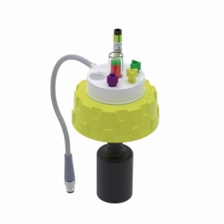b.safe Waste Caps S 60, PP, with electronic fill level control and grounding connection