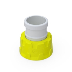 Adaptateur fileté avec rodage, pour bouchons b.safe Caps et Waste Caps
