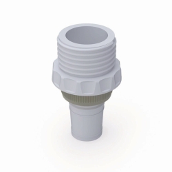 Adaptateur fileté avec rodage, pour bouchons b.safe Caps et Waste Caps