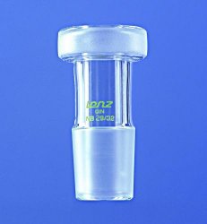 KPG-Stirrer Guides (Stirrer Bearings) with Vacuum Jacket, Cone NS 29/32