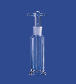 Gas washing bottles acc. to Drechsel, without Filter