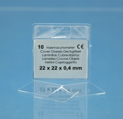 Haemacytometer-Deckgläser