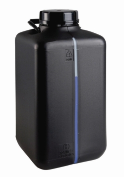 Bidon de sécurité avec visualisation de niveau, HDPE, électroconducteur, avec approbation ONU