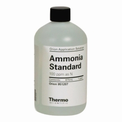 Standards and storing solutions for ammonia ISE electrodes