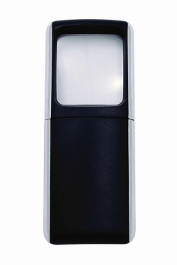 Loupes rectangulaires avec éclairage LED