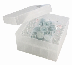 Headspace wash kit with crimp neck vials