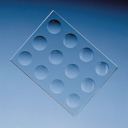 Färbeplatten, Natron-Kalk-Glas