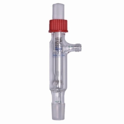 Safety / overpressure valves, with spring loaded spherical ground joint seal