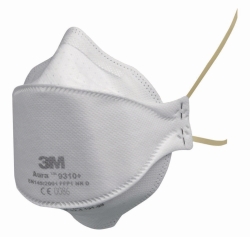 Respirators Aura™ 9300+ Series, Folding Masks