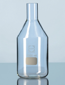 Bottles, glass, culture medium for metal caps, DURAN<sup>®</sup>