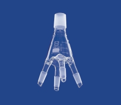Distributors for distilling receivers to Bredt, DURAN<sup>®</sup> tubing