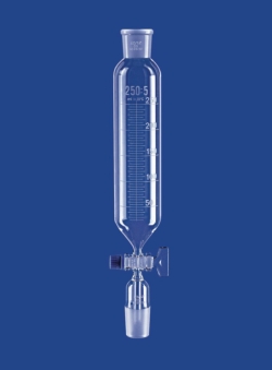 Tropftrichter, zylindrisch, Borosilikatglas 3.3