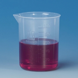 Beakers, PP, low form