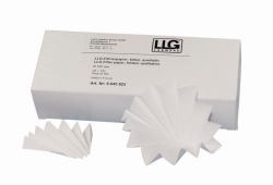 Papier filtre qualitatif , version plissée, moyennement rapide