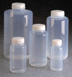 Weithalsflaschen Nalgene™, FEP, mit Schraubverschluss, ETFE