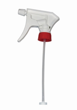 Sprayhead for gas leak detection fluid