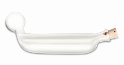 Tube d'extraction Mojonnier, verre borosilicate 3.3