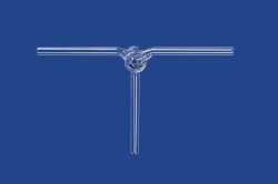 Dreiweg-Kegelhähne nach Czako, Borosilikatglas 3.3