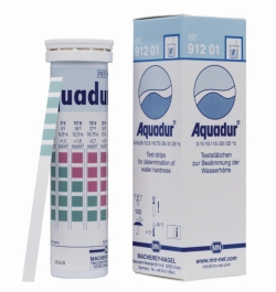 Water hardness test strips, AQUADUR®