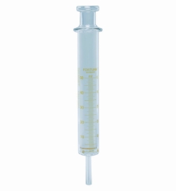 Gas syringes, FORTUNA<sup>®</sup>, soda lime glass