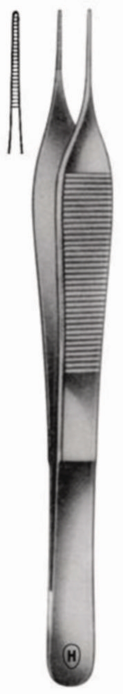 Anatomical micro forceps
