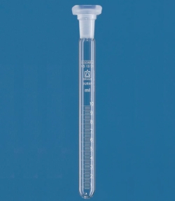 Tubes à essai, Boro 3.3, avec bouchon, PP