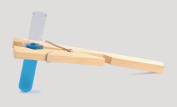 Pince pour tube à essais, en bois