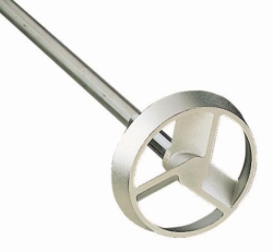 Turbine stirring rotors, 3-blade with guide ring, stainless steel 1.4305