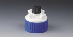 Distributors for Reaction Vessels (R) with GLS 80 thread, PP, PTFE