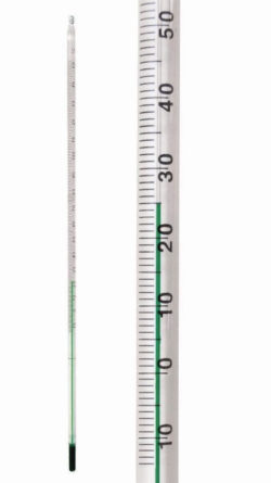 Allgebrauchsthermometer, grüne Füllung