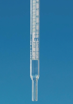 Spare burette tubes, boro 3.3, for automatic burettes