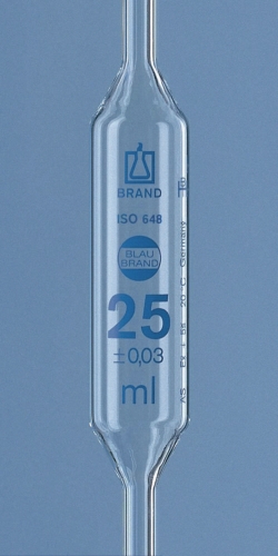 Vollpipetten, AR-glas<sup>®</sup>, Klasse AS, 2 Marken, blau graduiert