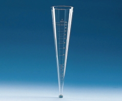 Cône de sédimentation d'Imhoff, en plastique SAN