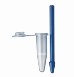 Disposable pellet pestles, PP, with reaction tube