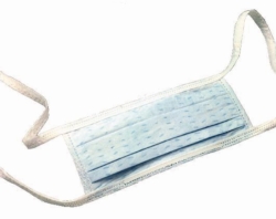 Hygienemasken, Tie-On