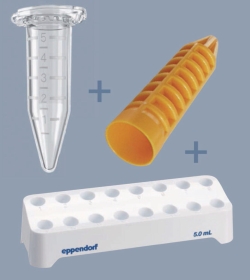 Eppendorf Tubes® 5.0 mL, kit de démarrage, avec bouchons-pression