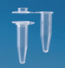 Tubes individuels de PCR avec capuchon attaché, PP
