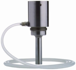 Durchfluss-Stufenhorn/-Boosterhorn für SONOPULS Ultraschall-Homogenisatoren