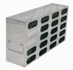 Racks für Gefrierschränke, Edelstahl, für Boxen mit 130 mm Höhe