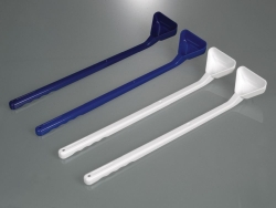 Disposable ladles, long handle, PS, blue