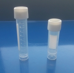 Transport tubes, PP, with screw cap