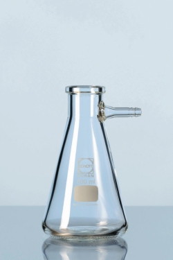 DURAN<sup>®</sup> Saugflasche mit Glas-Olive, Erlenmeyerform