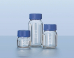 Baffled Wide-mouth bottles, GLS 80<sup>®</sup>, DURAN<sup>®</sup>, with screw cap