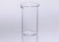 Becherglas aus Quarzglas, hohe Form