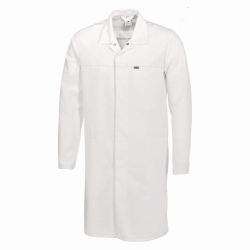 Women's and men's coats, white