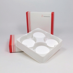 Filtres en fibres de quartz, QFH, qualitatifs, filtres ronds