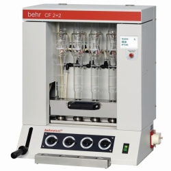 behrotest<sup>®</sup> CF 2+2 und CF 6, halbautomatische Rohfaser-Extraktionseinheiten